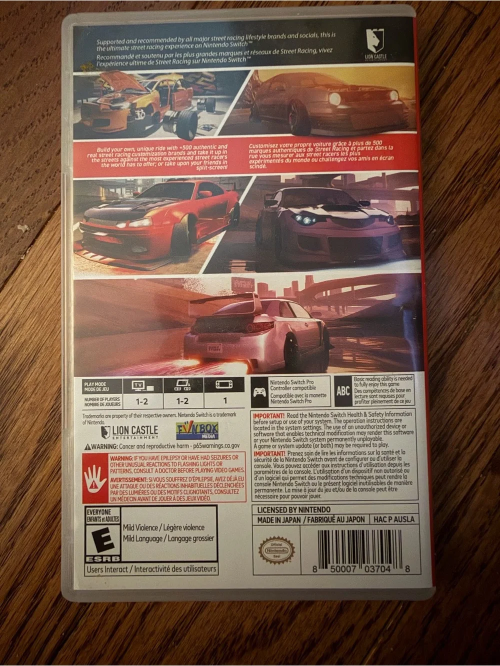 Nintendo Switch Super Street Racer